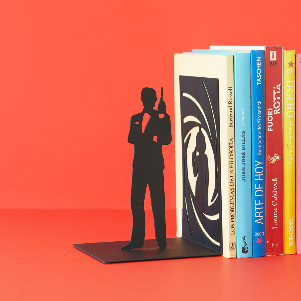 Secret Agent Bookend