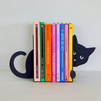 Serre-livres double Hidden Cat