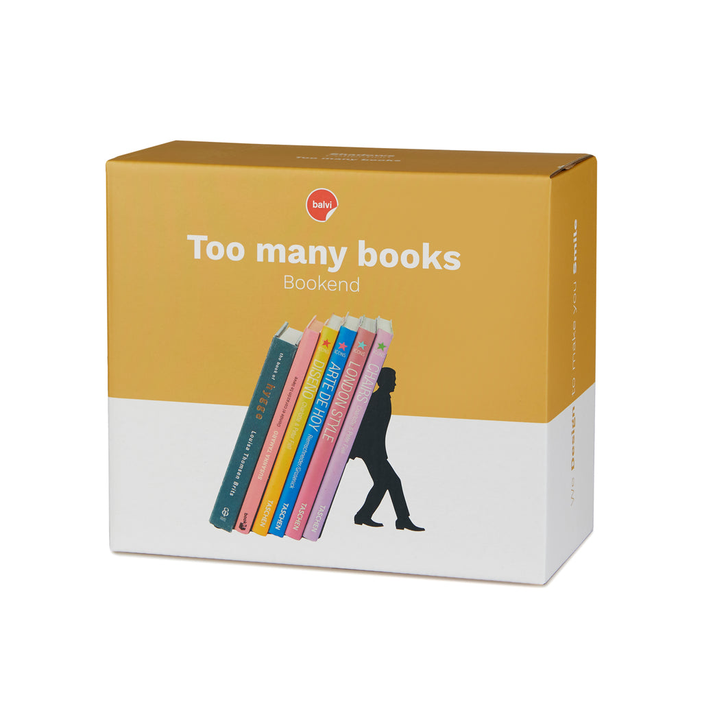 Serre-livres Too Many Books