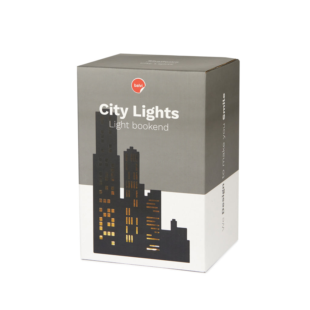 Buchstütze "City Lights"