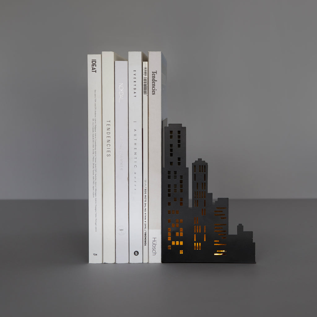 Buchstütze "City Lights"