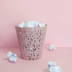 Corbeille à papier Letters