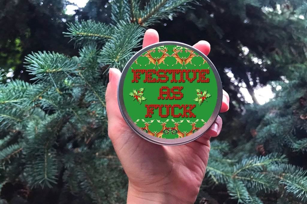 Festive as Fuck Weihnachtsduftkerze