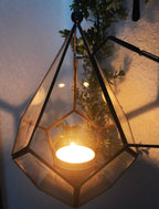 Christmas Scented Candle Surrounded by Quills