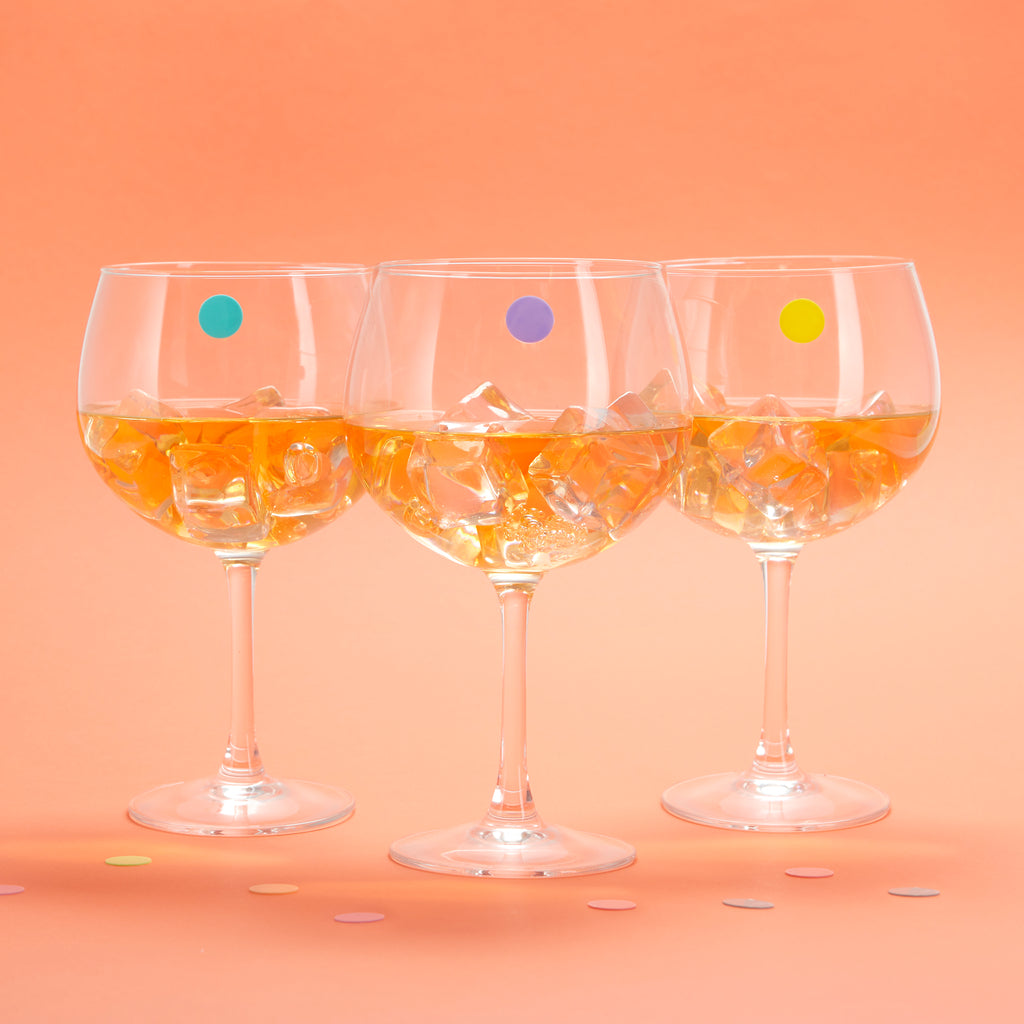 Marque-verres Sticky Dots