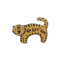 Pin's Tigre "Go Get' Em" | Objetos de diseño y regalos originales