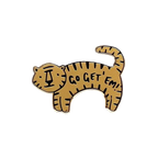 Pin's Tigre "Go Get' Em" | Objetos de diseño y regalos originales