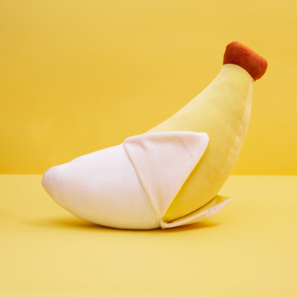 Fluffy Banana Cushion