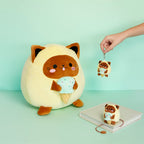 Coussin Fluffy Kawaii Minty