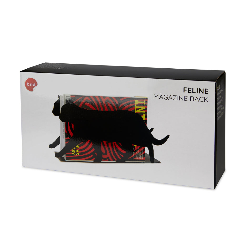 Feline Magazine Rack