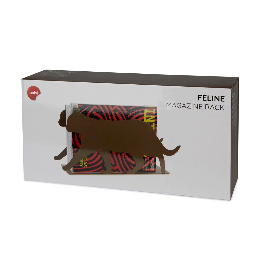 Feline Magazine Rack