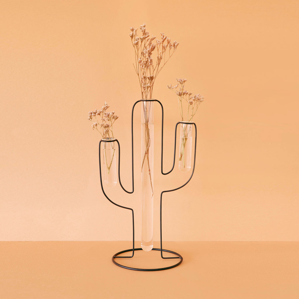 Cactus Silhouette Vase