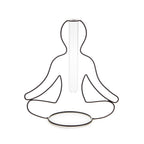 Yoga Silhouette Vase