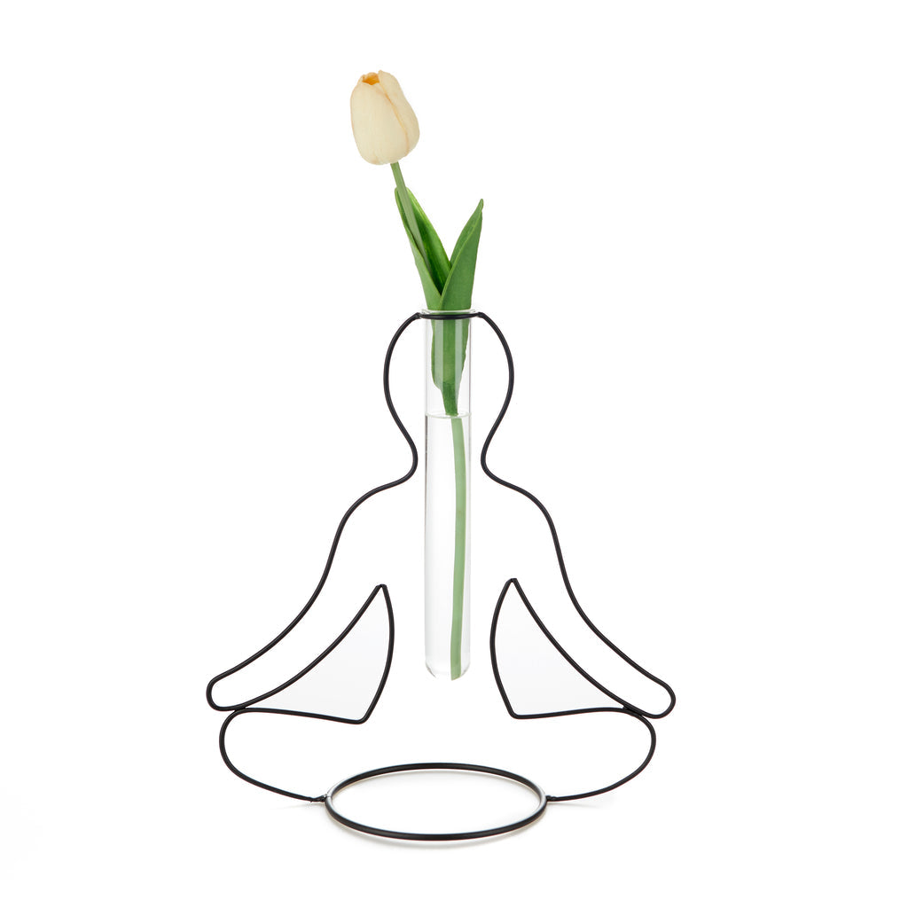 Yoga Silhouette Vase