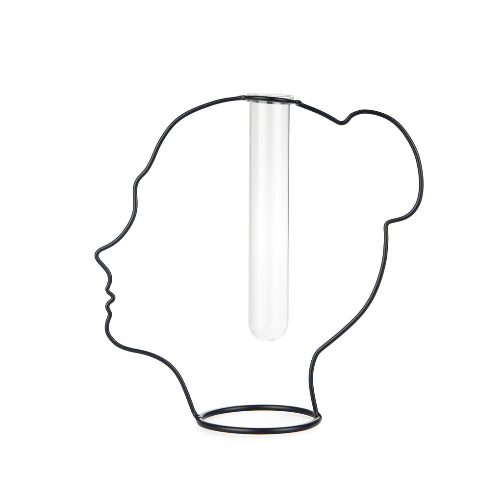 Lady Silhouette Vase