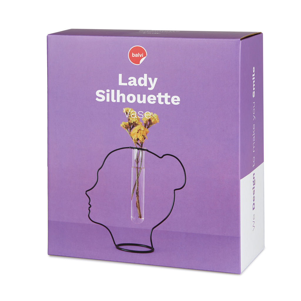 Lady Silhouette Vase
