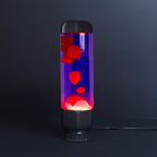Kapsel-Lava-Lampe – Lila/Rot