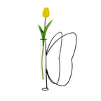 Vase Butterfly Silhouette