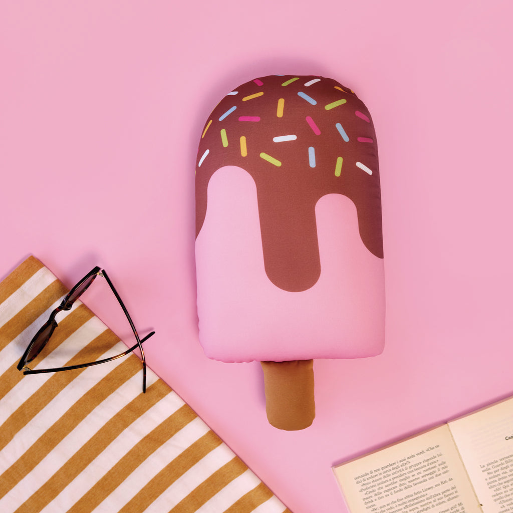 Sprinkles Popsicle Beach Cushion