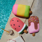 Sprinkles Popsicle Beach Cushion