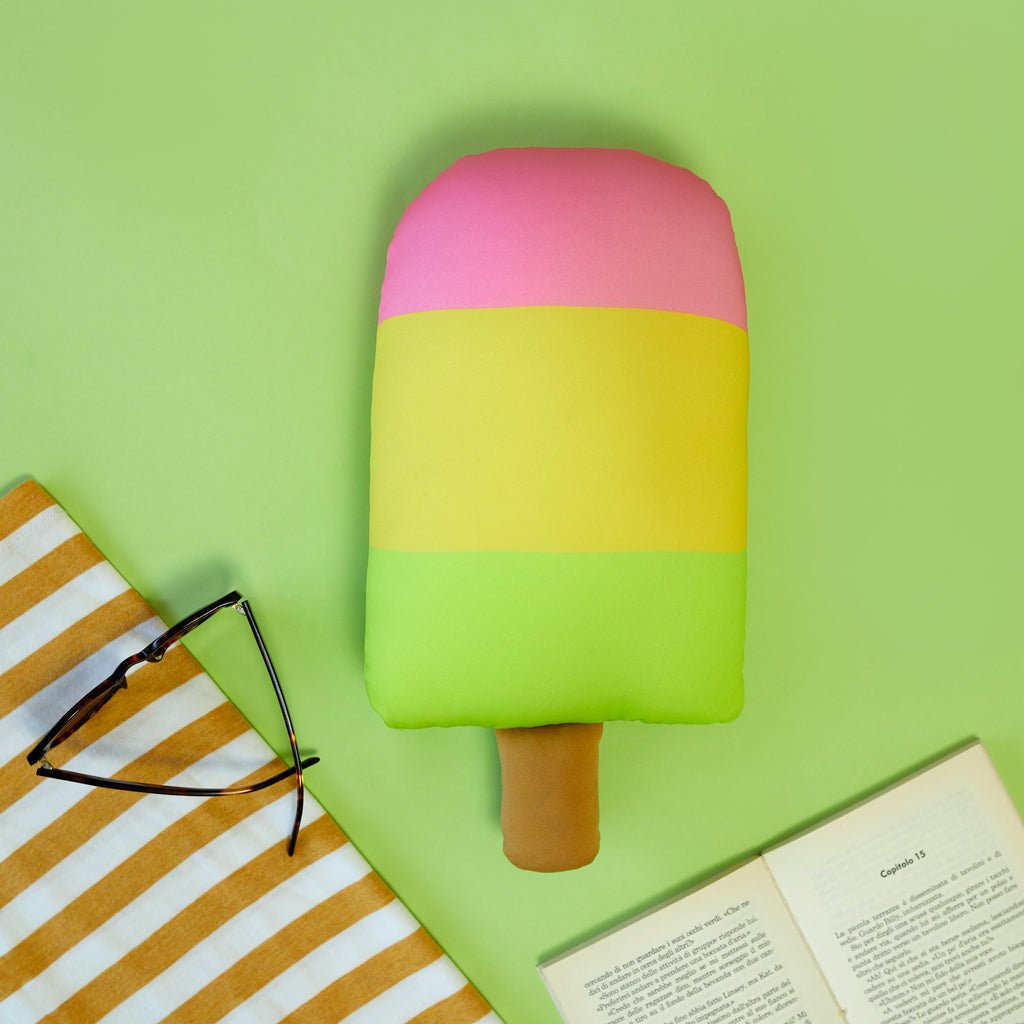 Fruit Popsicle Beach Cushion