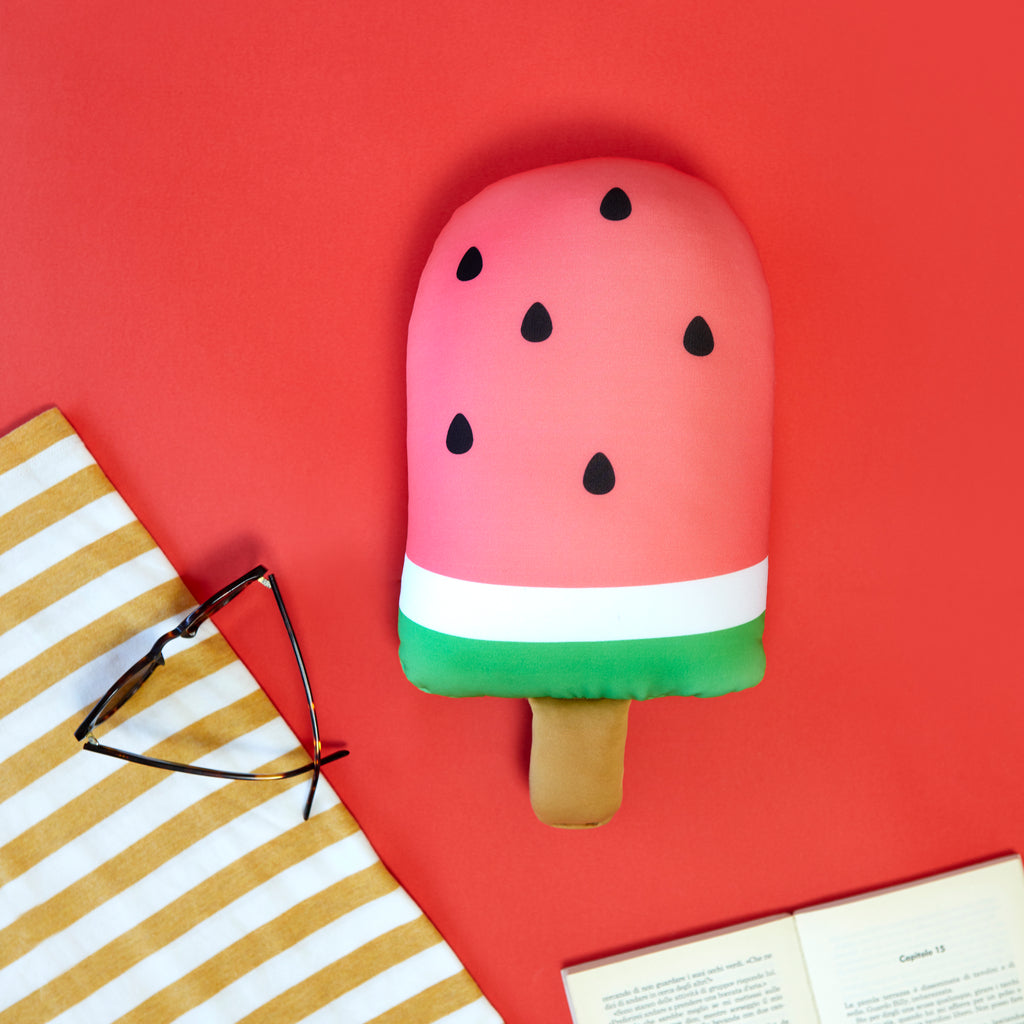 Watermelon Popsicle Beach Cushion