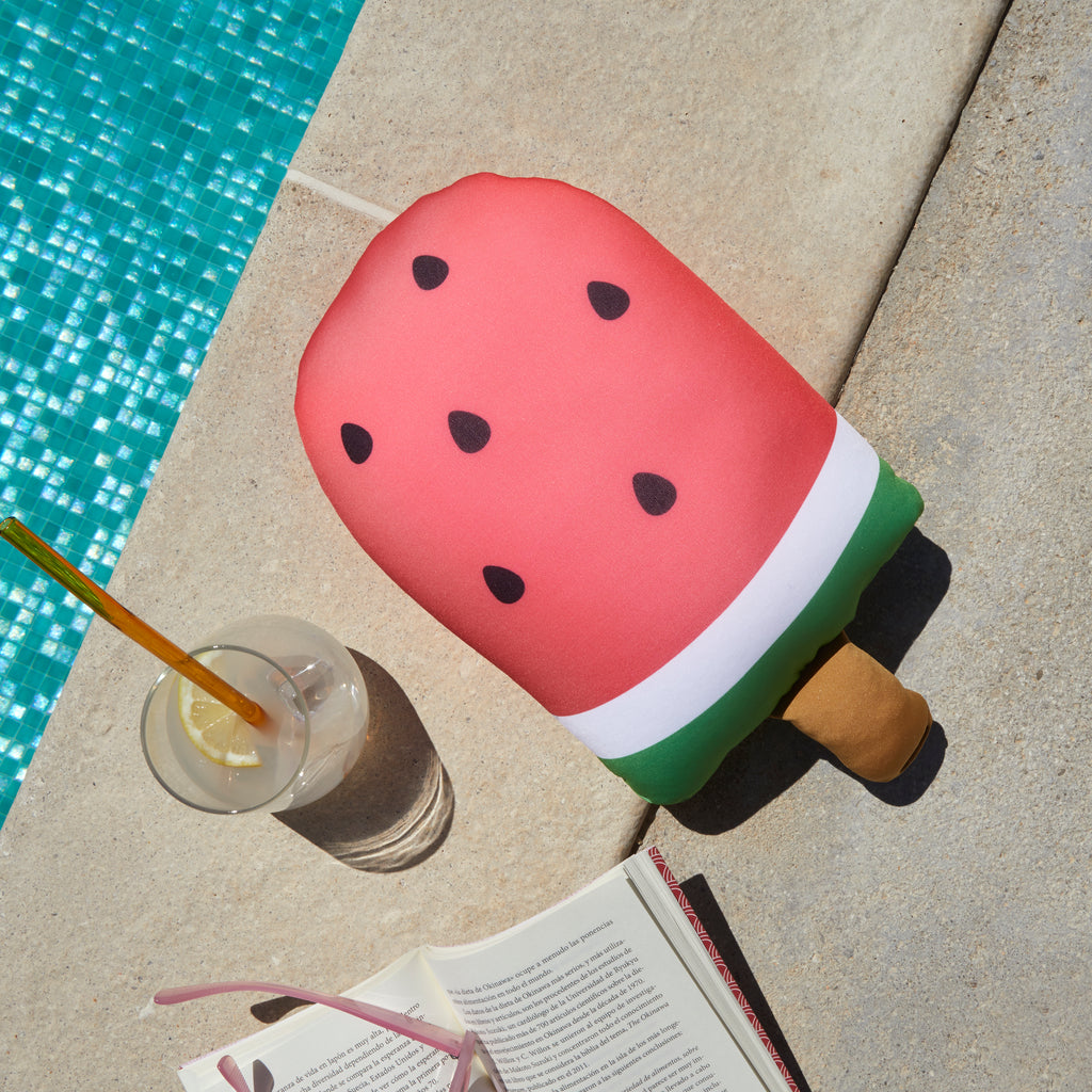 Watermelon Popsicle Beach Cushion