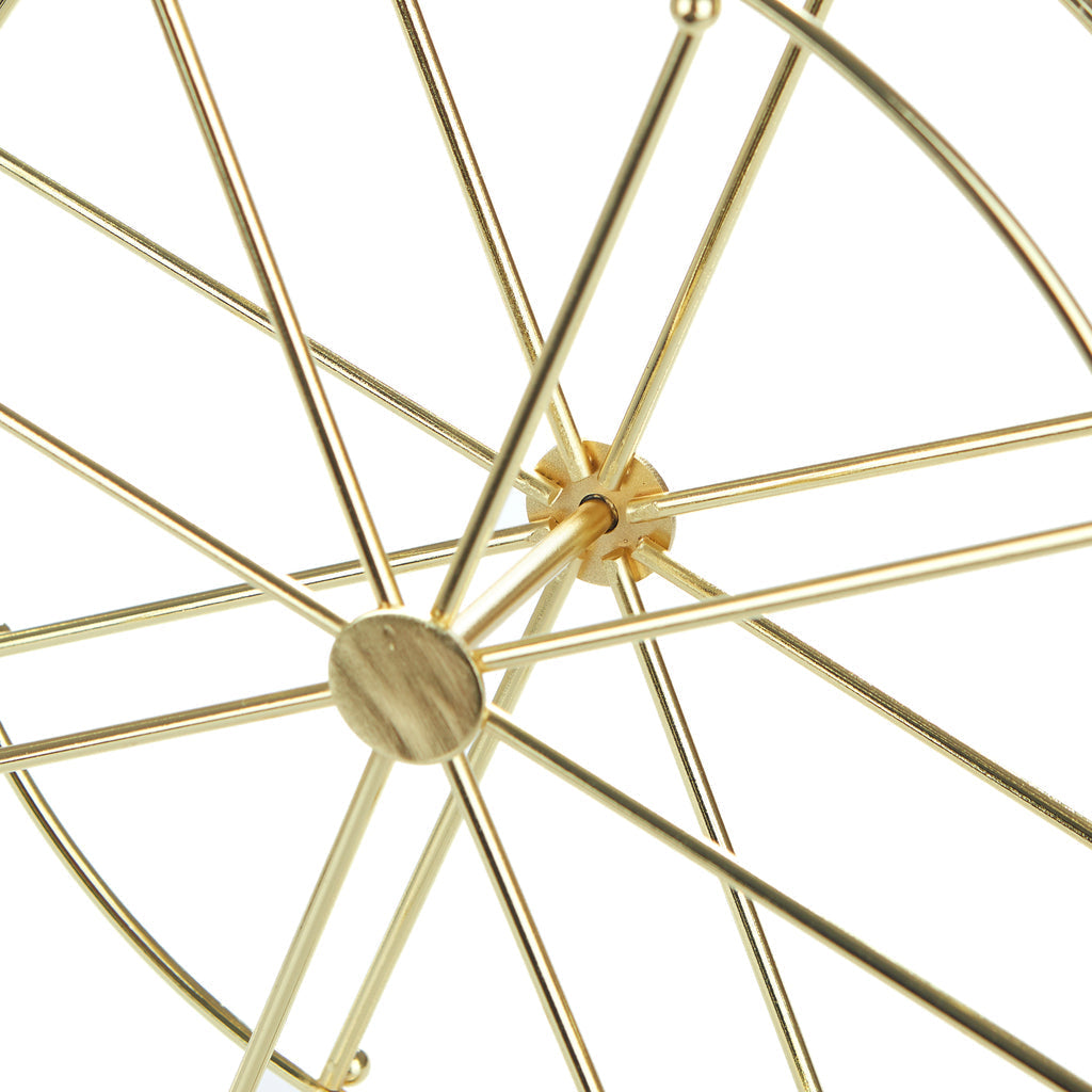 Golden Wheel Jewelry Holder