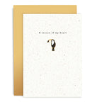 Carte de Vœux avec Pin's "Toucan Of My Heart" | Oggetti di design e regali originali