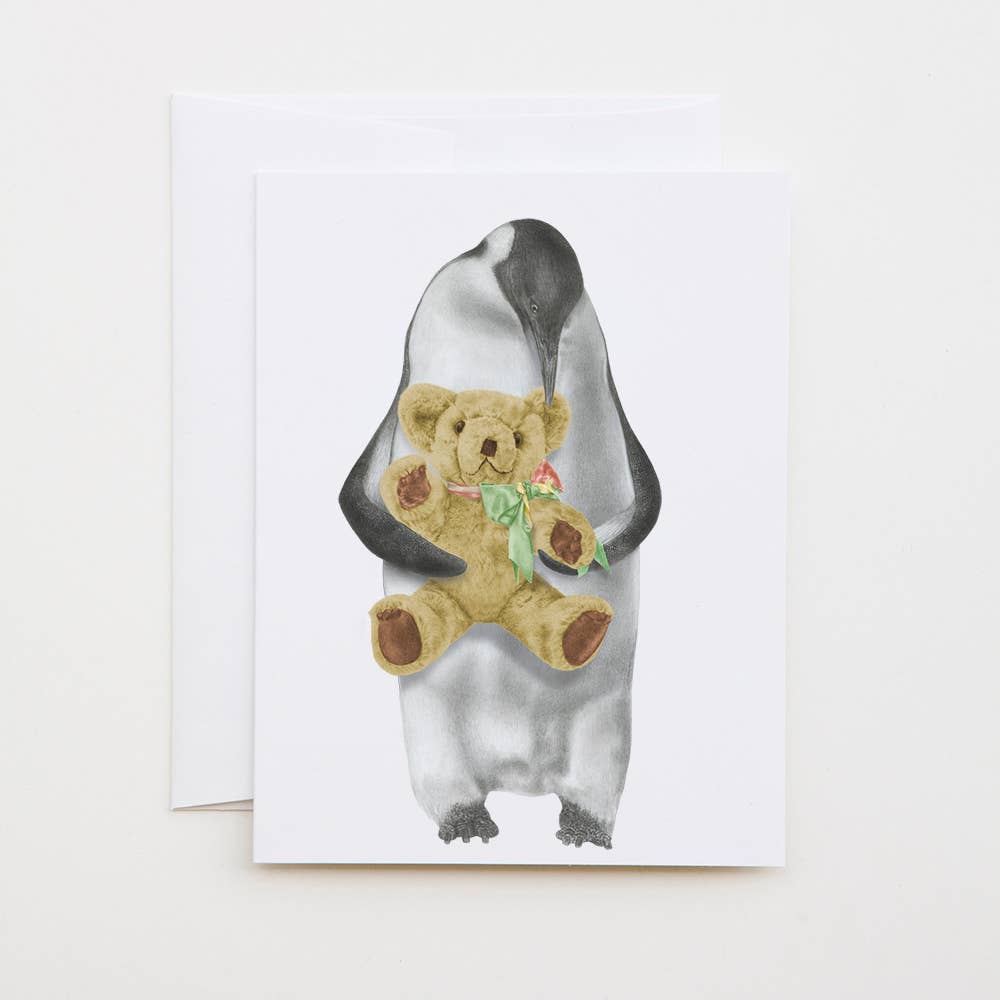 Puck Louy Kaiserpinguin-Karte