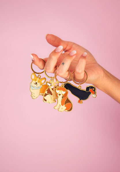 Porte-clés Bouledogue