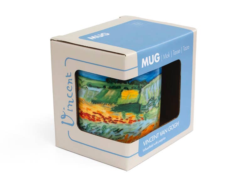 Mug Van Gogh - Champ de blé sous des nuages d'orage
