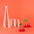 Botanical Cherry Drinking Glasses