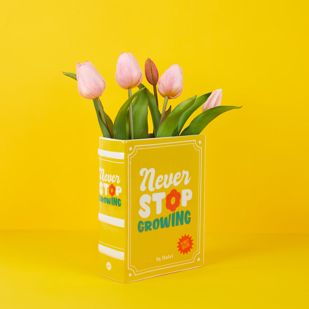 Bücherförmige Vase