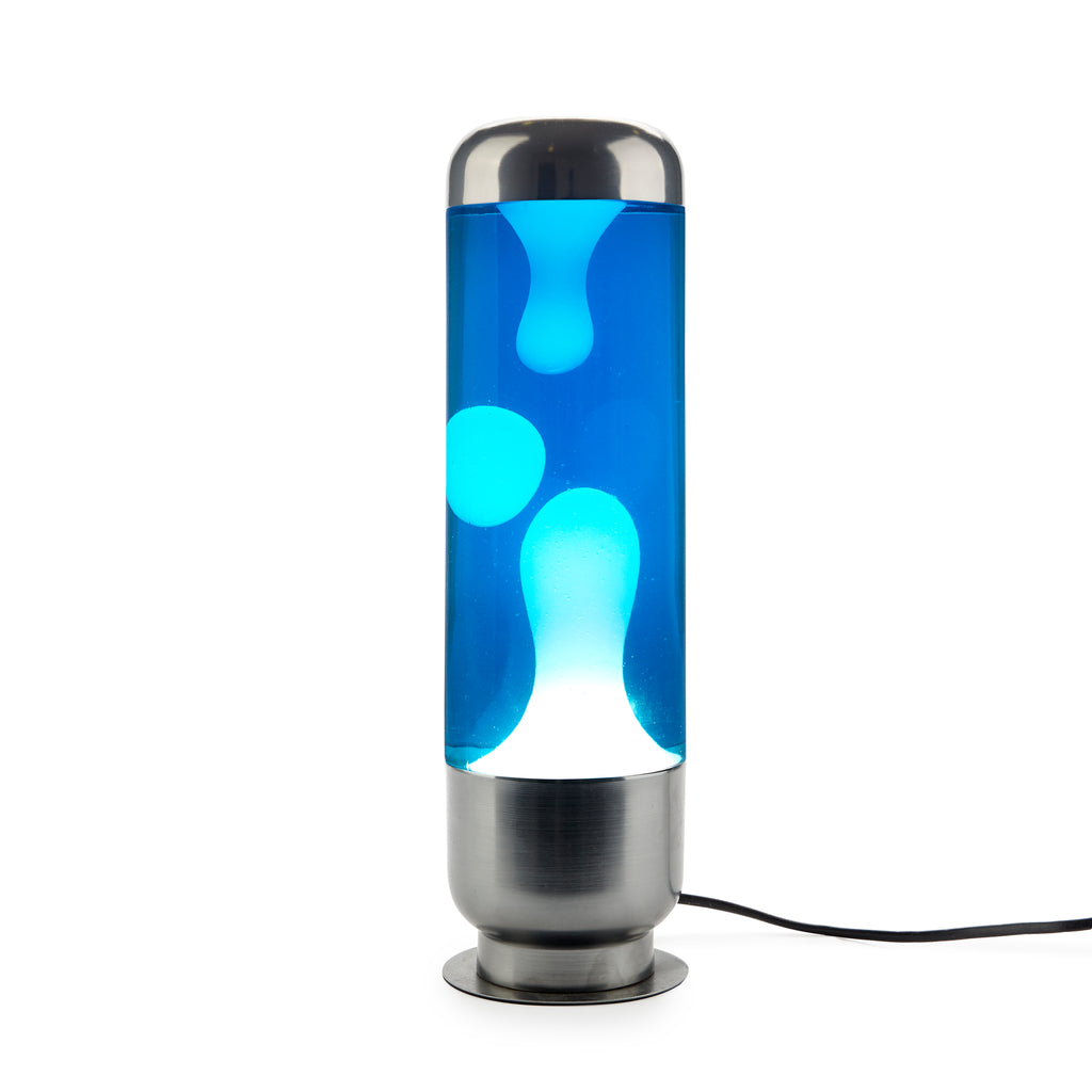 Kapsel-Lava-Lampe - Blau