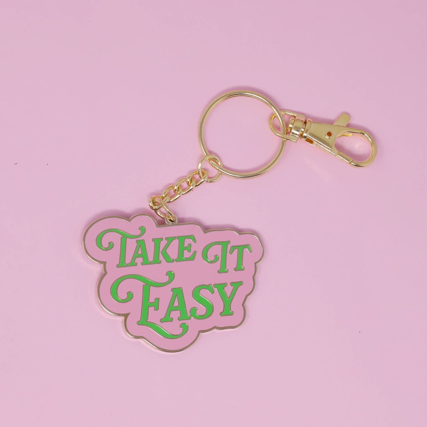 Take It Easy Keychain