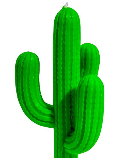 Green Cactus Candle