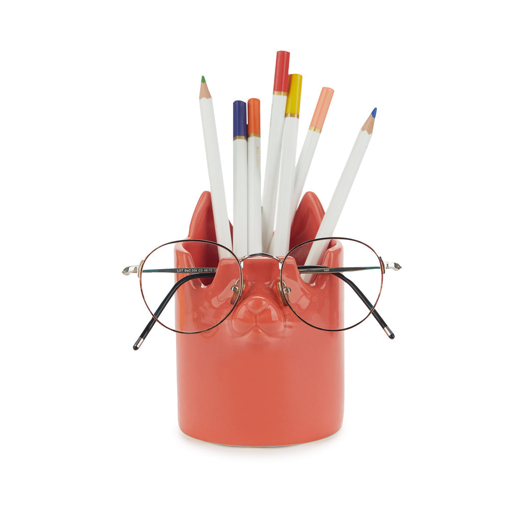 Pot à crayons & Support pour lunettes Nosy Buddy Cat