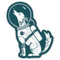 Howling at the Moon Sticker