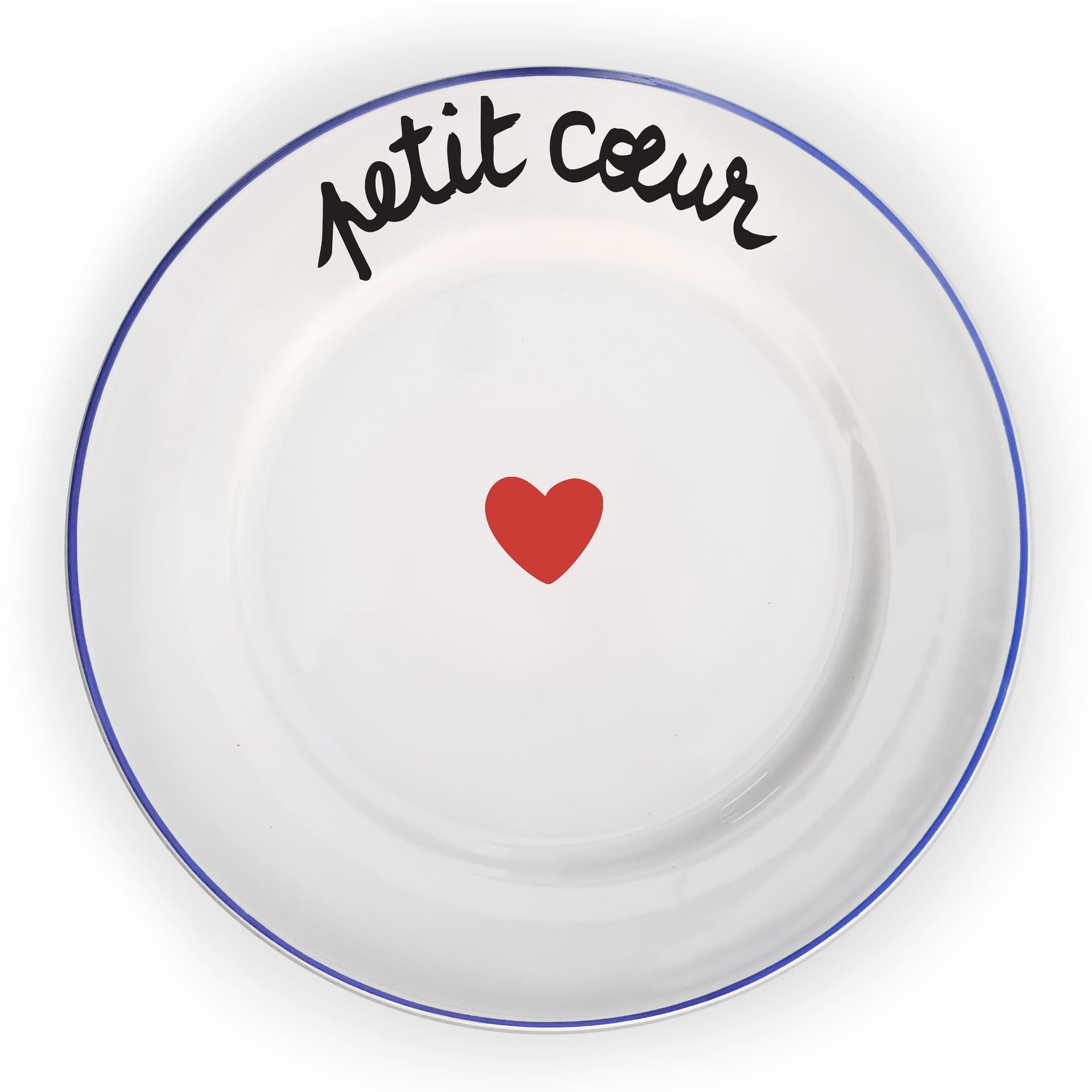 Assiette La Famille S’éclate - Petit Cœur | Designproducten en originele cadeaus