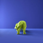 Chien Teckel Wilfried M. Collier, Résine poly verte