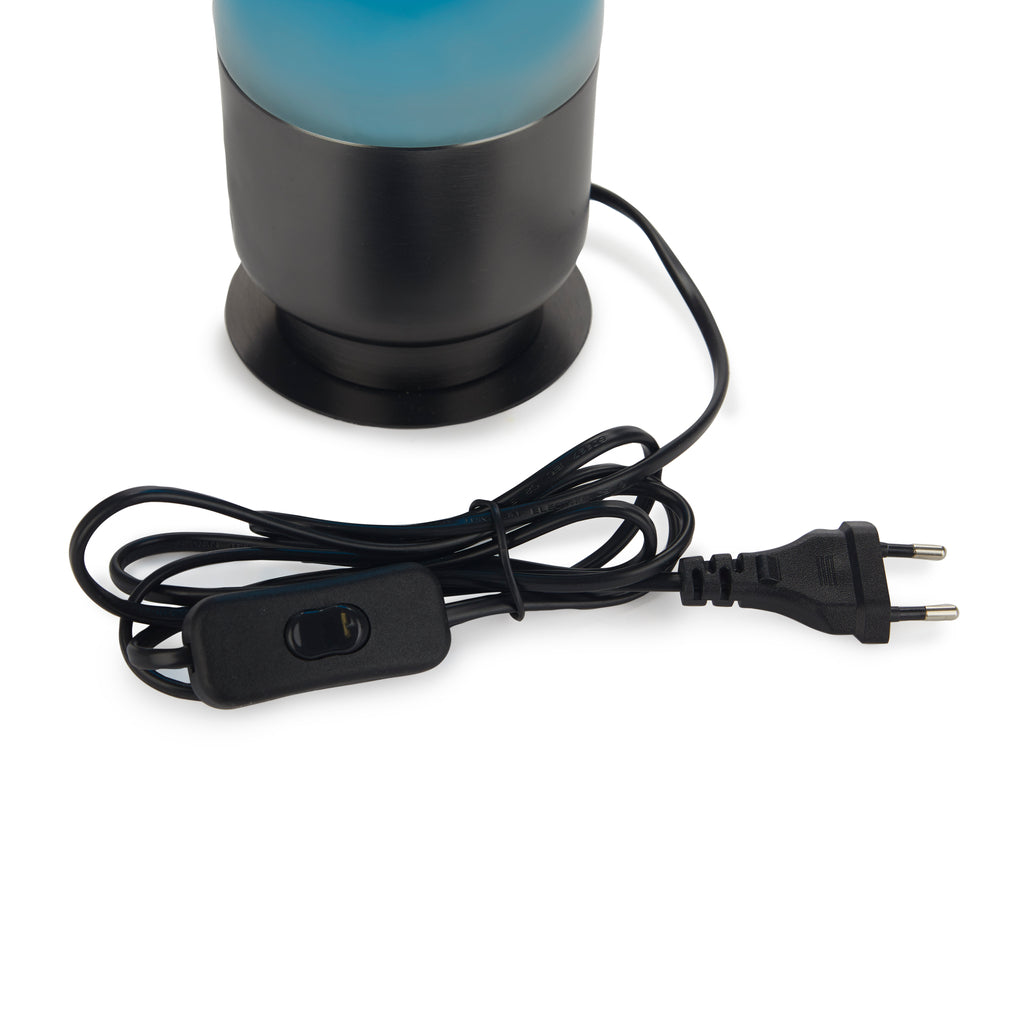 Kapsel-Lava-Lampe - Blau