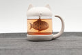 Tasse à thé Chat avec infuseur Poisson | Design e regali originali