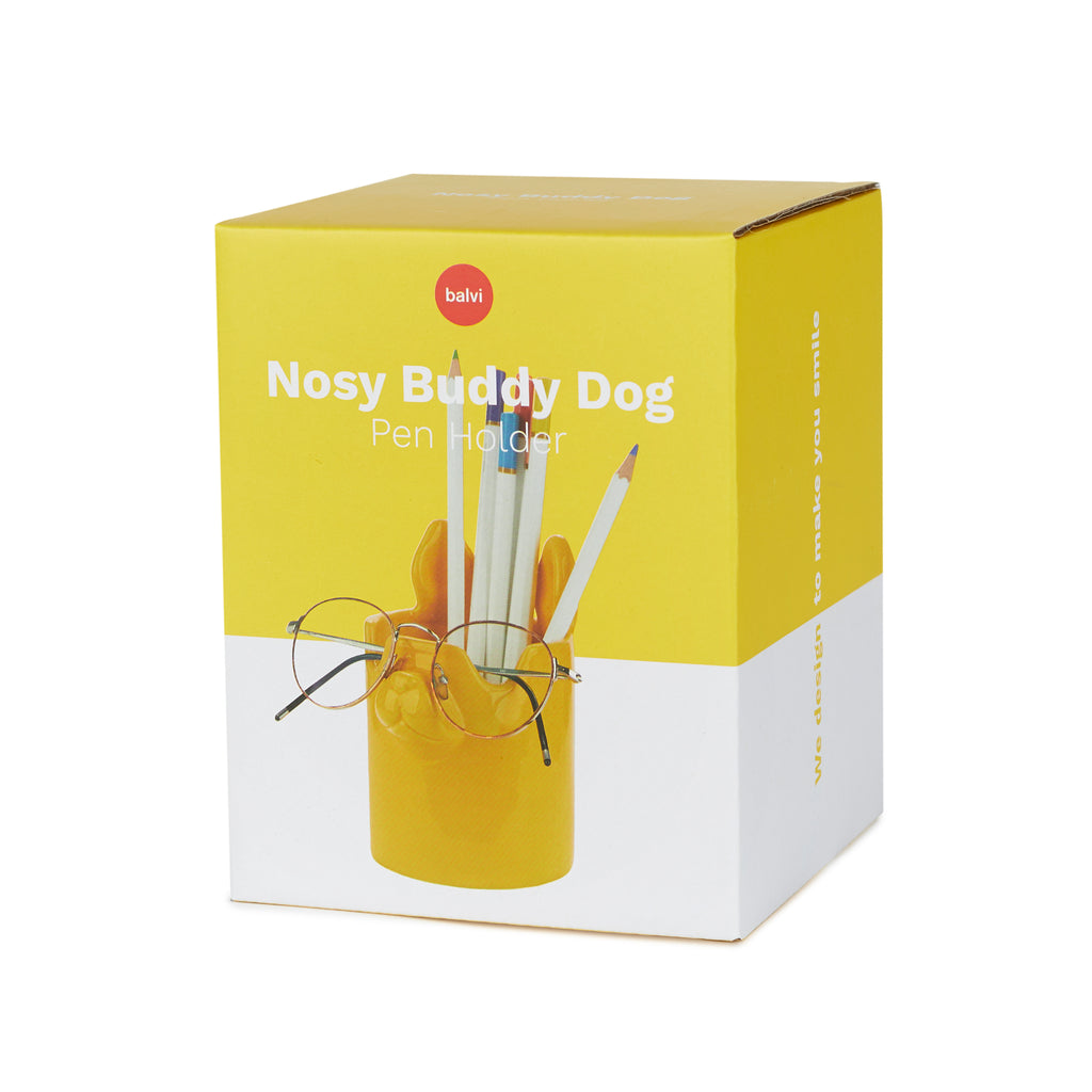 Pot à crayons & Support pour lunettes Nosy Buddy Dog