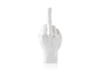 Sculpture Main The Finger Blanche – Bitten