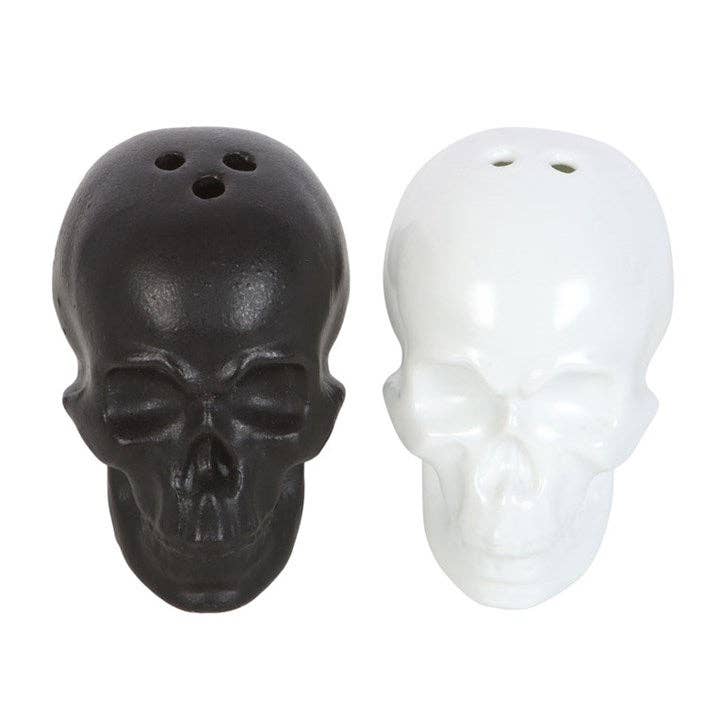 Salière et poivrière Gothic Skull | Design e regali originali