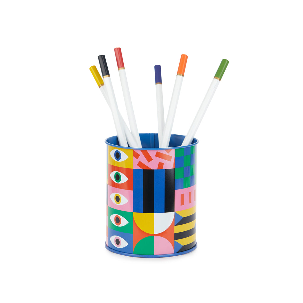 Los Pepes Eyes Pencil Holder