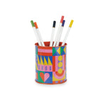 Los Pepes Hearts Pencil Holder