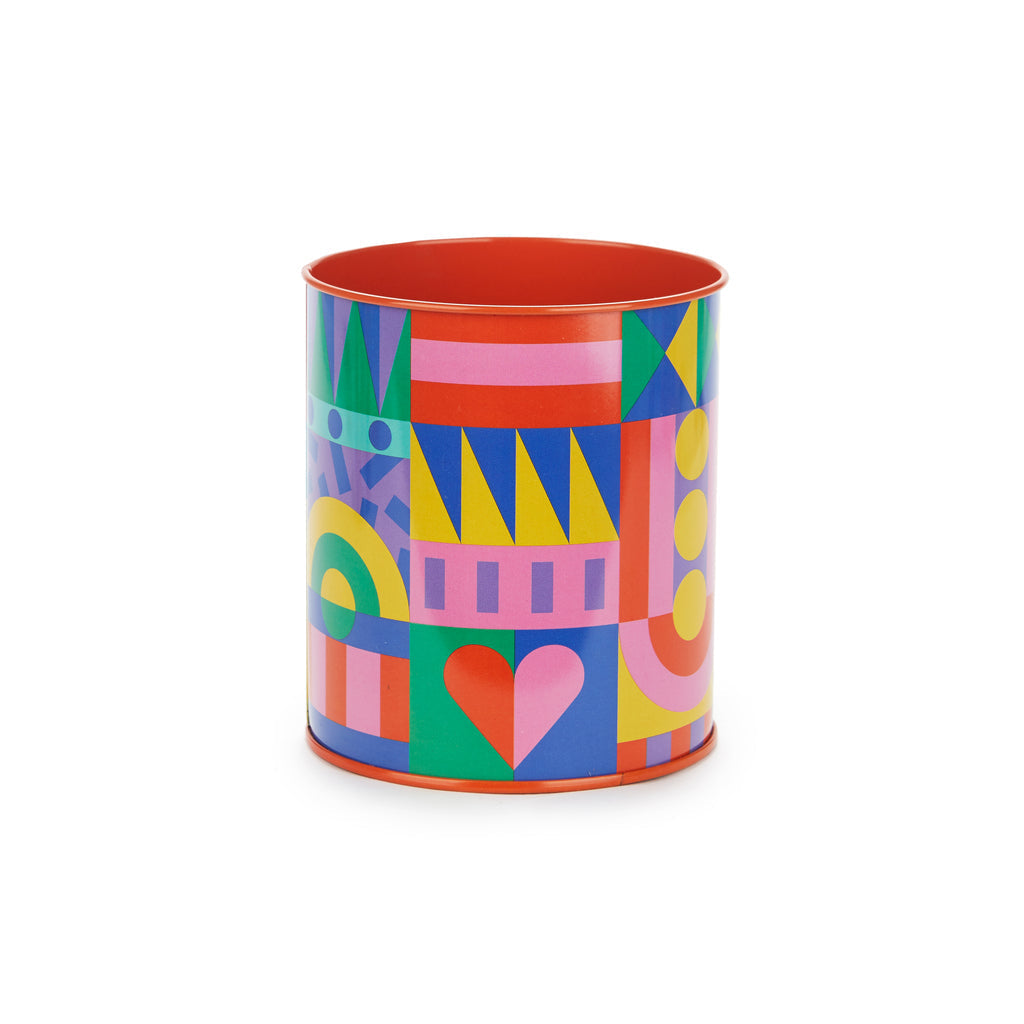 Los Pepes Hearts Pencil Holder