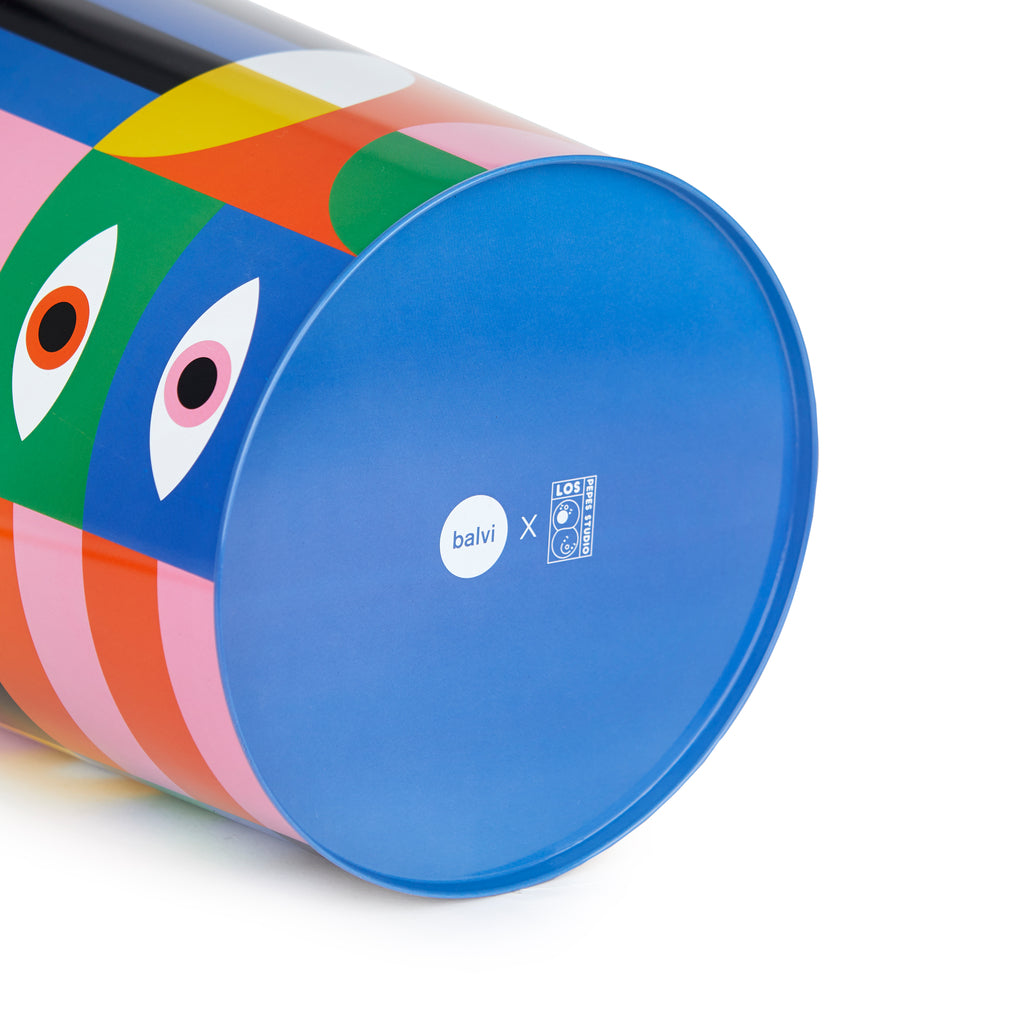 Los Pepes Eyes Wastebasket
